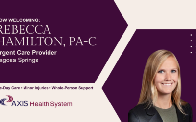 News axis health system welcomes rebecca hamilton, pa-c to pagosa springs urgent care